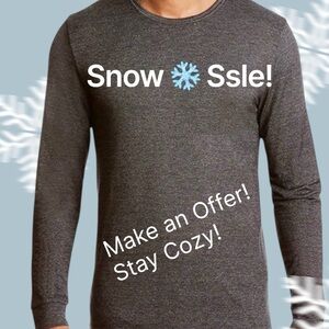 Mens 32 Degree Weatherproof Long Sleeve Crew Neck